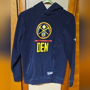 Navy Blue NBA Hoodie with Logo